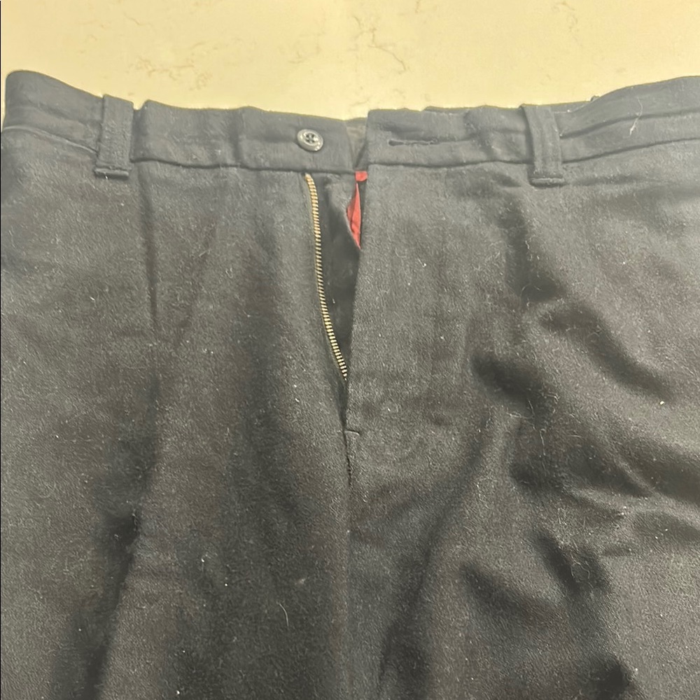 Gap Dark Navy Trousers with Red Lining